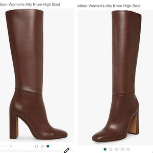 Steve Madden Ally Boots- Brown